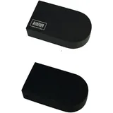 Schöner Wohnen SCHÖNER WOHNEN-Kollektion Gardinenstangen-Endstück »Round« Serie Einzelprogramm Matteo rechteckig