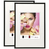 Ideal Trend Bilderrahmen schwarz 10x15 cm 2er Set