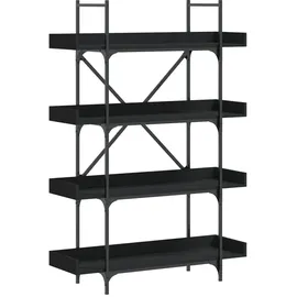 vidaXL Bücherregal 100 x 33 x 145,5 cm Schwarz
