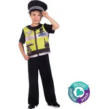 Riethmüller GmbH Polizei-Kostüm Kinder Polizei Kostüm 8- 10 Jahre | 8- 10 Jahre