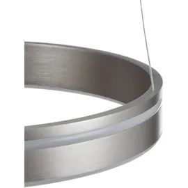 Paul Neuhaus Q SMART HOME LIGHTS LED-Pendelleuchte Q-Vito Alu, Eisen, Stahl & Metall Silber 59 cm