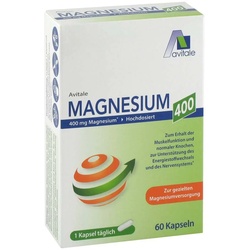 Magnesium 400 mg Kapseln 60 St