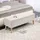 Homcom Truhenbank Beige 110 x 39 x 45 cm