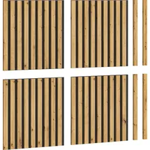 INOSIGN Wandpaneel INOSIGN Silencio beige 4 St. 40 x 40 cm