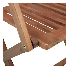 vidaXL Klappbare Gartenstühle 48,2 x 57 x 91 cm beige 6 St.