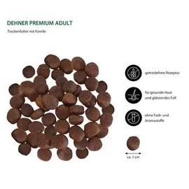 Dehner Premium Katzenfutter Trockenfutter getreidefrei Forelle 2 kg