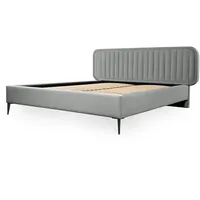 Fun Möbel Polsterbett Doppelbett MIAMI 180x200cm Komplettset in Stoff