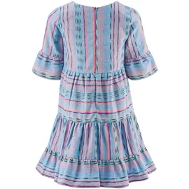 happy girls Sommerkleid Mädchenkleid blau 128 EU