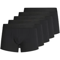 JACK & JONES Tone In Tone Boxershorts 5 Einheiten Black / Detail Black / Black M