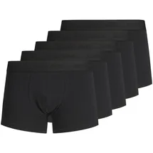 JACK & JONES Tone In Tone Boxershorts 5 Einheiten Black / Detail Black / Black M