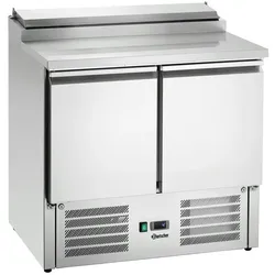 Bartscher Positiver belüfteter Edelstahltisch 260 Liter, 2 x GN 1/1 & 5 x GN 1/6, 200 W, 220 V - MONO