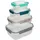 5five simply smart Aufbewahrungsbox KLIC 1,3 l 4-tlg. transparent