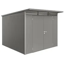Biohort AvantGarde A7 2,6 x 2,6 m quarzgrau-metallic Doppeltür