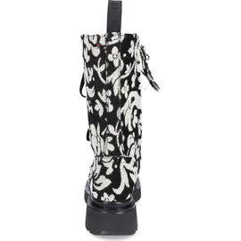 Gio GIO+ Halbschaftstiefel Schwarz weiß