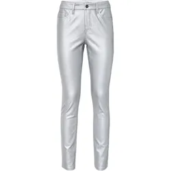 bonprix Beschichtete Hose, grau, 38