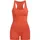 SMILODOX Jumpsuit Aleyna, Größe XS in Orange Orange