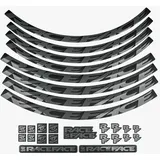 Race Face Decal Kit für Felgen Large / grau