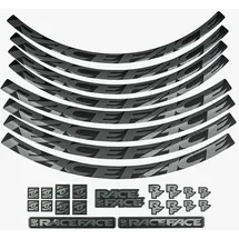 Race Face Decal Kit für Felgen Large / grau