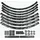 Race Face Decal Kit für Felgen Large / grau