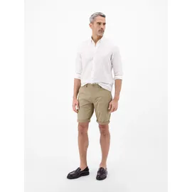Lerros Chinoshorts "Sportliche Chino-Shorts aus flexiblem Nylon-Mix", Herren, Gr. 34, beige (medium kitt), 92% Nylon, 8% Elasthan, Hosen Chinoshorts
