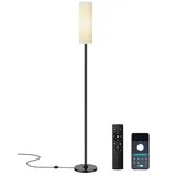 bototek Stehlampe für Wohnzimmer Modern, Stehlampen für Schlafzimmer, Moderne Stehlampen mit Lampenschirm, 65'' Stehlampe für Wohnzimmer, Minimalistische Leseleuchte Stehlampe