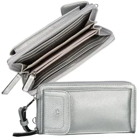 Tom Tailor Geldbörse Ela Long Zip Wallet Silver