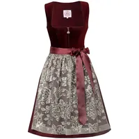 MarJo Mini Dirndl VEITSBRONN in rot | Gr.: 36