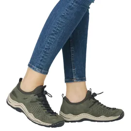 Rieker Slip-Ons Herren Grün 38