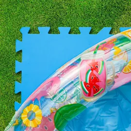 Eyepower Poolunterlage blau 1,9 m2