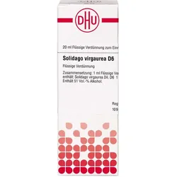 SOLIDAGO VIRGAUREA D 6 Dilution 20 ml