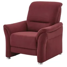 meinSofa Sessel Monika Mikrofaser 90 x 0 x 0 cm Rot
