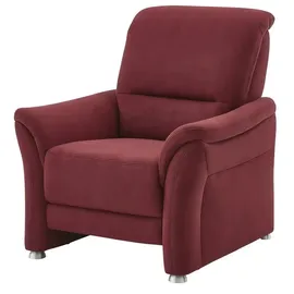 meinSofa Sessel Monika Mikrofaser 90 x 0 x 0 cm Rot