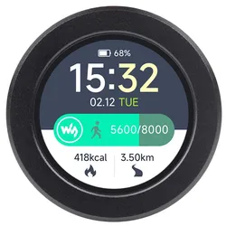 Waveshare RP2040 Entwicklungsboard, 1,28 Touch LCD, Gyroskop, Beschleunigungsmesser, Metall Gehäuse