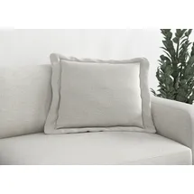 TRENDMANUFAKTUR Kissenbezug Bourbon 70 x 70 cm Silber