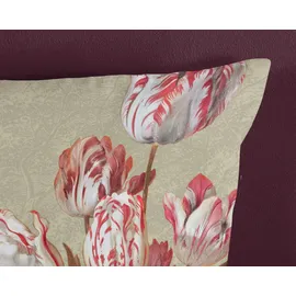 Muller Textil Miran Blumen Beige 135 x 200 cm + 80 x 80 cm