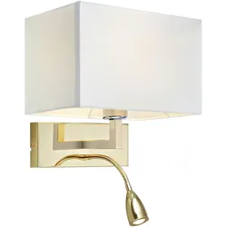 Markslöjd Savoy Nachttischlampe 2L Messing