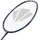 Carlton Badmintonschläger Velocitex V400 - Black/Purple