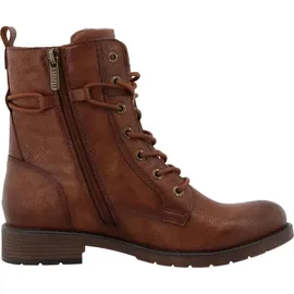 Mustang Damen Stiefelette modischer Boot-Stil 15M0052001, Größe:37 EU, Farbe:Braun - 37