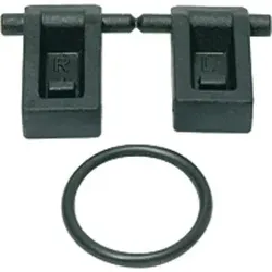 Riegler Koppelpaket zur Verblockung mehrerer Komponenten, O-Ring, BG 0