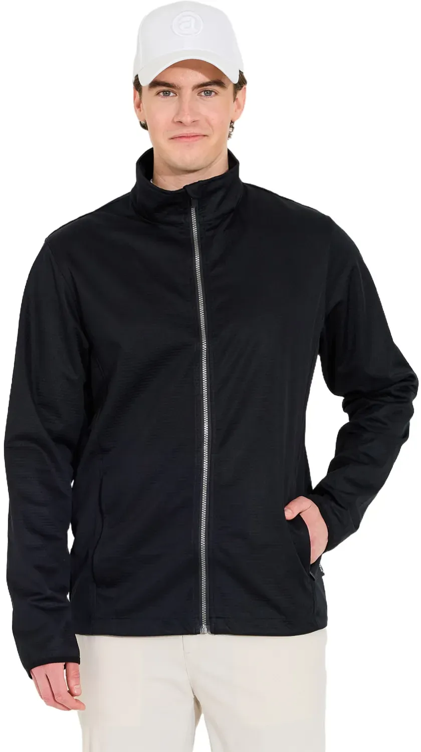 Abacus Jacke Lytham softshell, schwarz