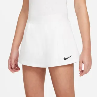 Nike NIKECourt Victory Tennisrock Mädchen white/black XL 156-166 cm