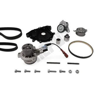 Waterpomp + distributieriem set HEPU PK06691-XT1