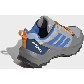 adidas Terrex Ax4S Hiking Kids Shoes, Grey Two/Glow Blue/Grey Three, 39 1/3 EU