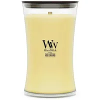 Woodwick Yuzu & Vetiver große Kerze 3 - 4 h