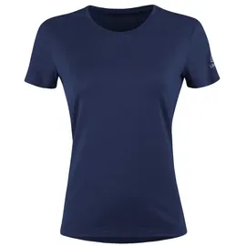 Löffler Loeffler Merino Light Kurzarm-t-shirt - Dark Blue / Blue - S