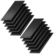 Vicco Wandpaneele Akustik Eiche Schwarz 12 St. 12 x 12 x 1,5 cm