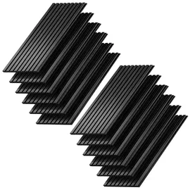 Vicco Wandpaneele Akustik Eiche Schwarz 12 St. 12 x 12 x 1,5 cm