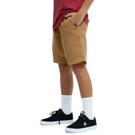 QUIKSILVER Taxer Cord | Shorts mit elastischer Taille, Taxer-Kordel, für Jugendliche, Jungen, Gr. 14, tobacco braun