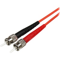 Startech LWL Duplex Kabel, OM2, 2x LC Stecker/2x ST Stecker, 1m (50FIBLCST1)