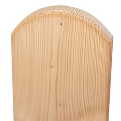 Holz Zaunlatte Lignum aus Lärche, naturbelassen -  Holzlatte lieferbar in Länge 120 cm